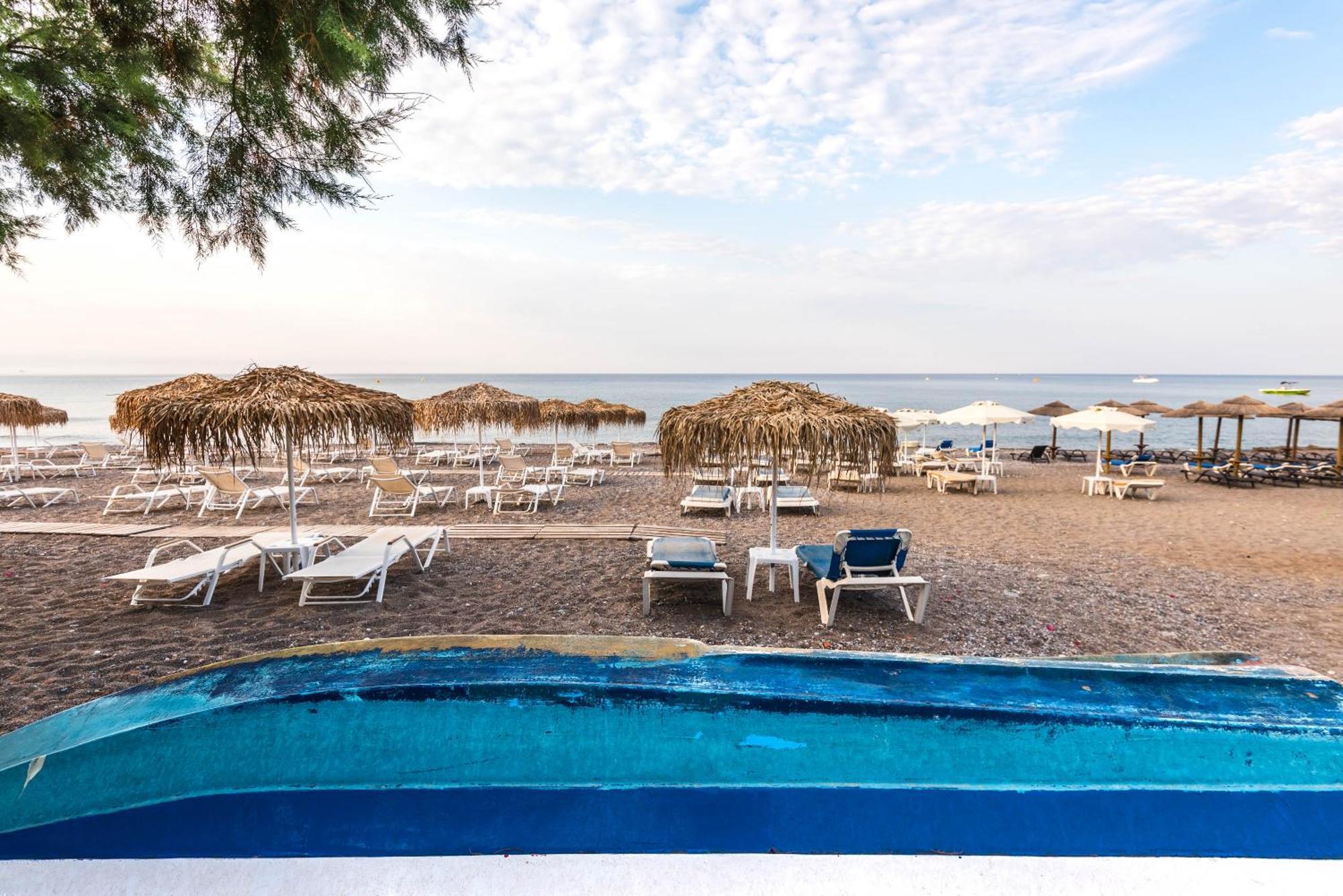 Elvita Beach Hotel Kiotari Bagian luar foto