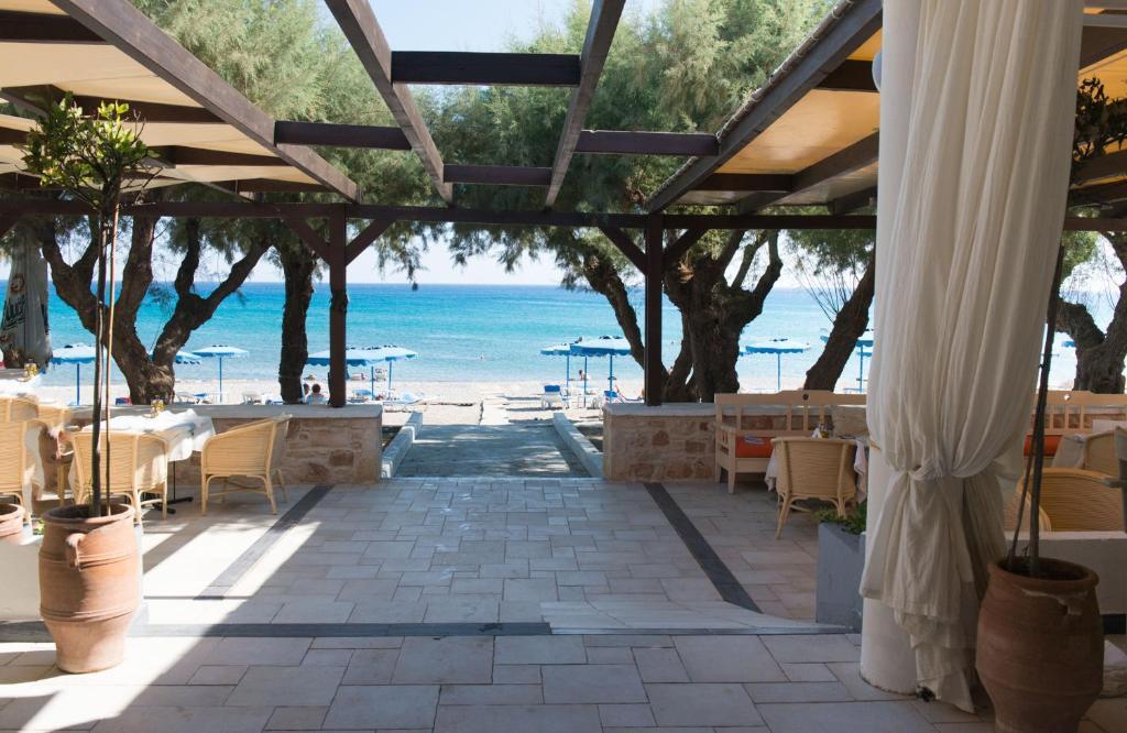 Elvita Beach Hotel Kiotari Bagian luar foto